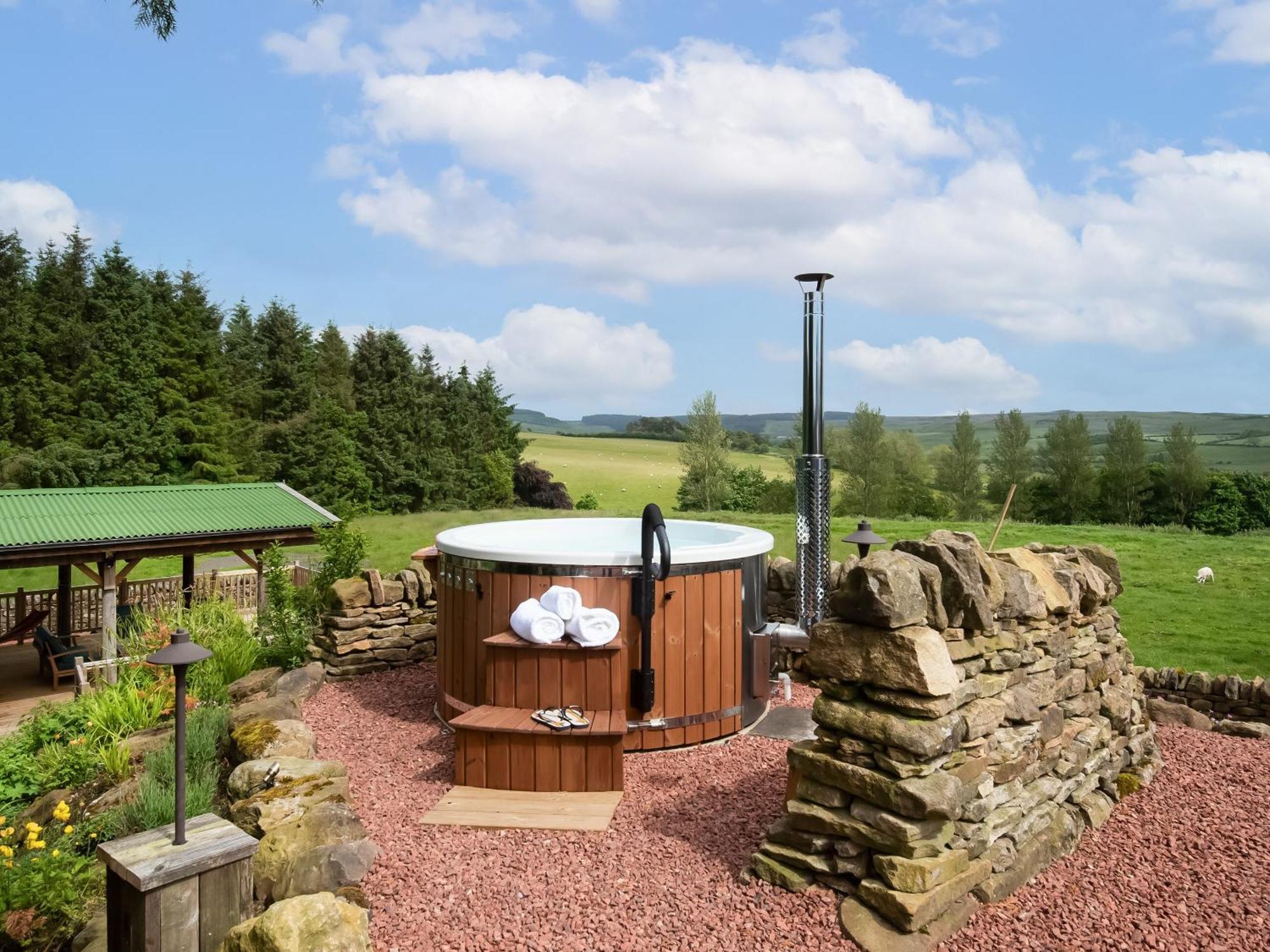 Broomstick Cottage Elsdon Eksteriør bilde